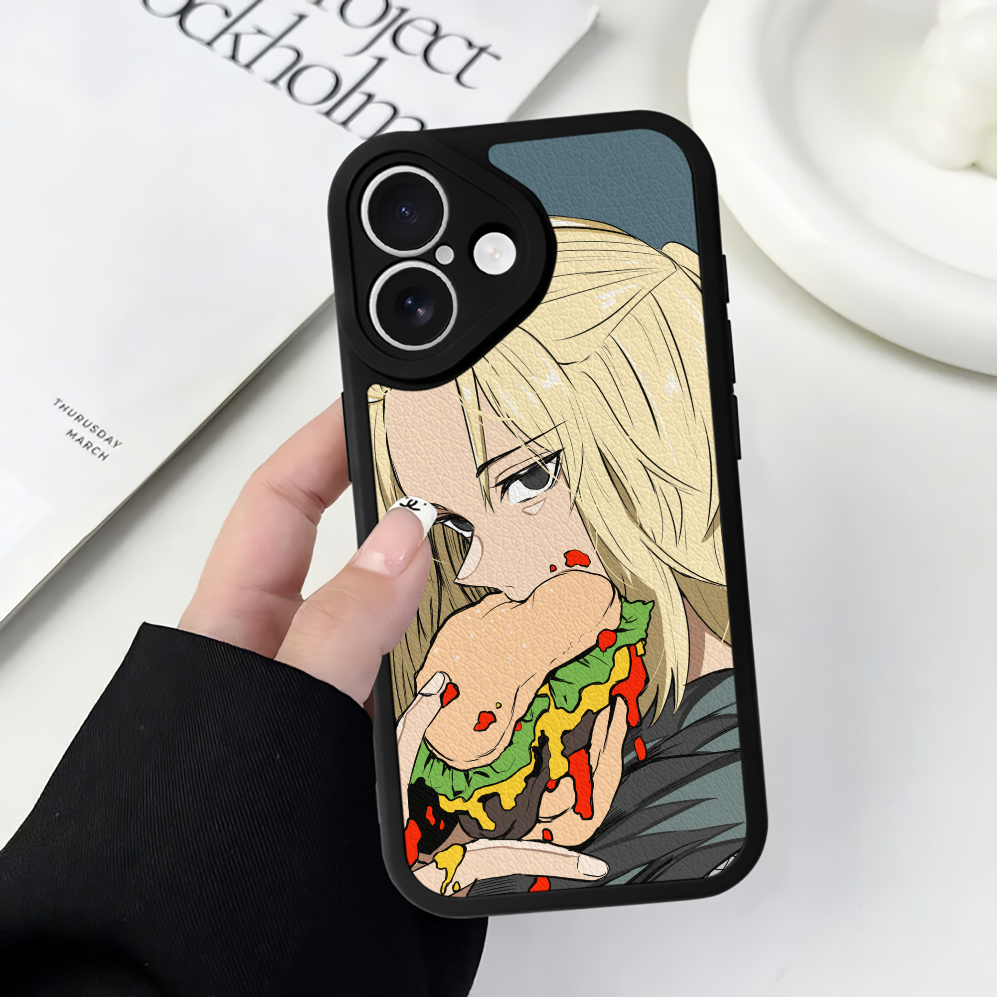 （画像用） 東京リベンジャーズ Tokyo Revengers 【iPhone 16シリーズ対応】シリコンスマホケース（レザー調） 材質：シリコン